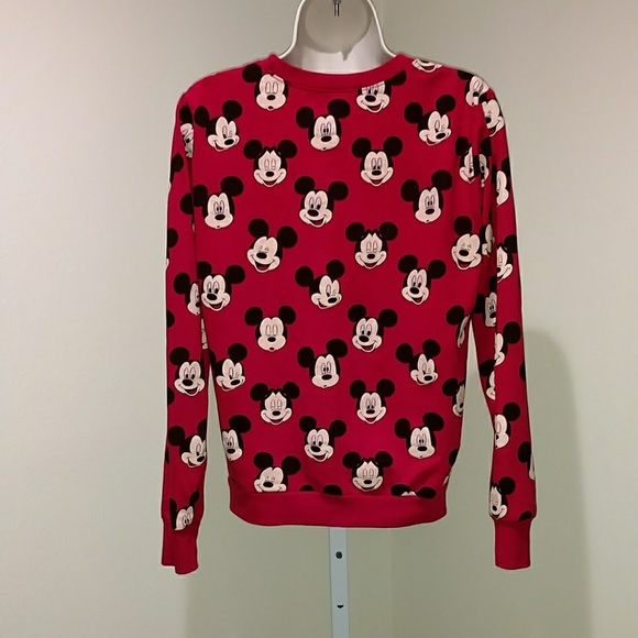 DISNEY MICKEY MOUSE LONG SLEEVE SWEAT SHIRT - Picture 3 of 6